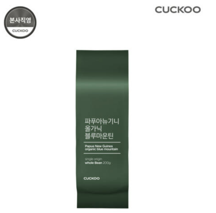 커피 원두홀빈 파푸아뉴기니 올가닉 블루마운틴