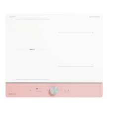 국내생산 신제품 3구 인덕션 다이얼 화이트+핑크 ERI-5243AF