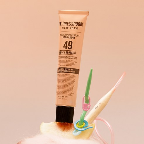 더블유드레스룸 퍼퓸 핸드크림 49 피치블러썸, 50ml, 1개
